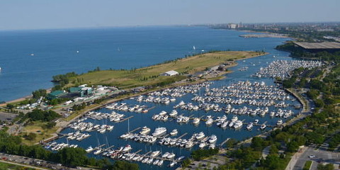 Burnham Harbor, the Chicago Harbors
