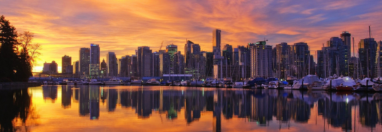 Navegación en Canadá: suburbios de Vancouver