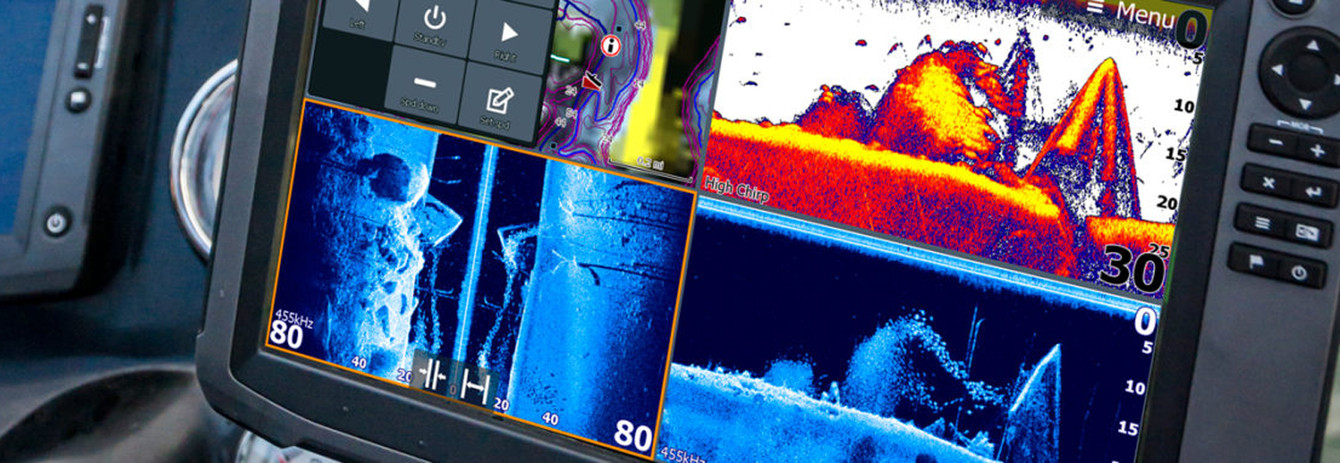 Installing the echo sounder sensor on the yacht