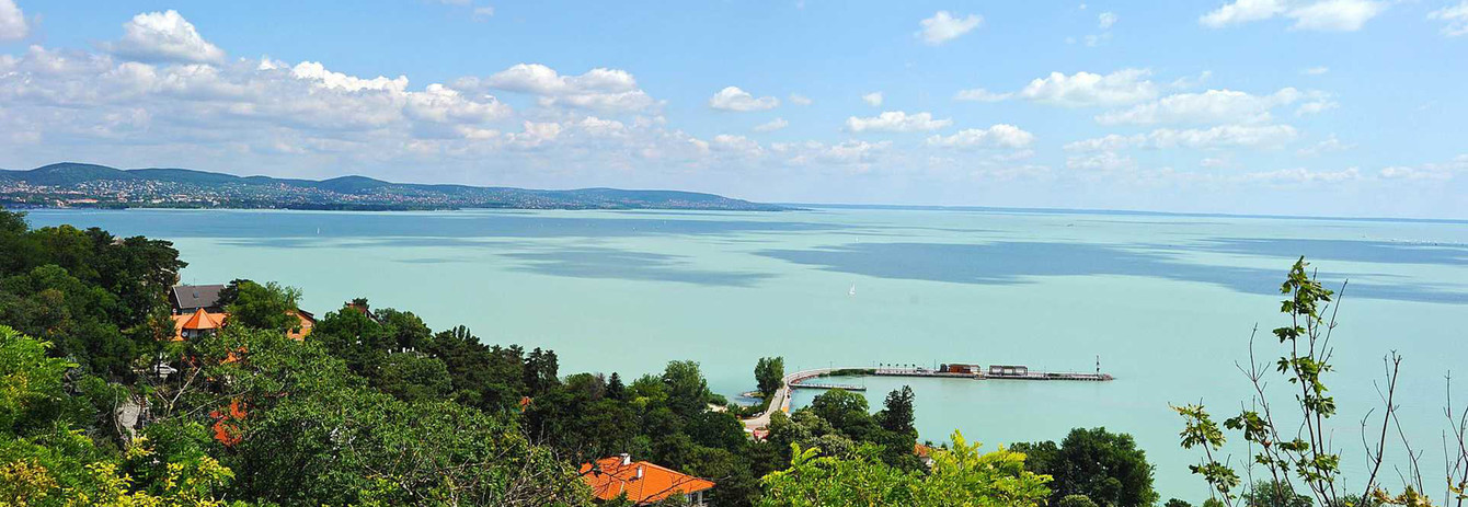 Navegando en el lago Balaton
