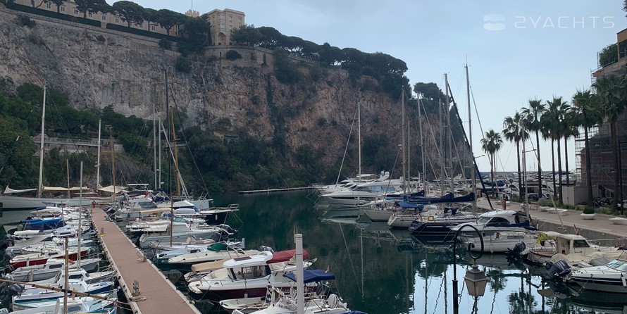 Monaco Port De Fontvieille Marina