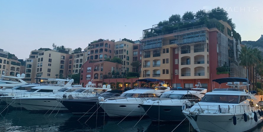 Monaco Port De Fontvieille Marina