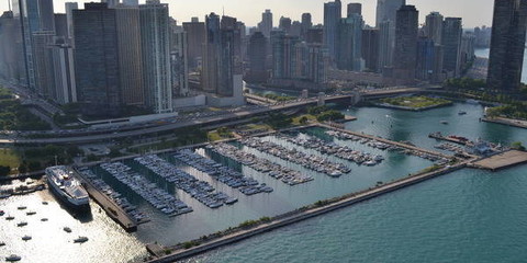 DuSable Harbor, the Chicago Harbors