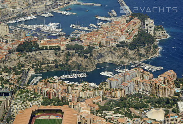 Monaco Port De Fontvieille Marina