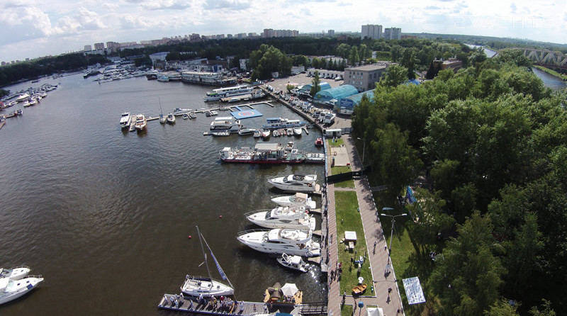 Moscow yachting port / Yacht club "MRP"