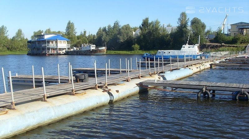 Yacht club lighthouse