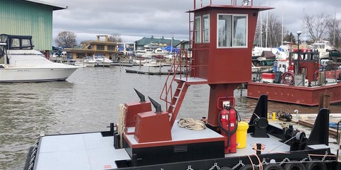 Scruton Marine 25 x 14 x 4 truckable tug