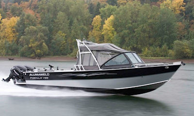 Alumaweld Formula Vee Outboard 24 ft