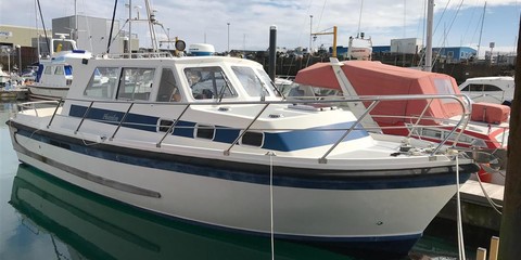 Aquastar ocean ranger 33 aft cockpit