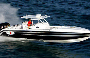 Cigarette 39' Top Fish