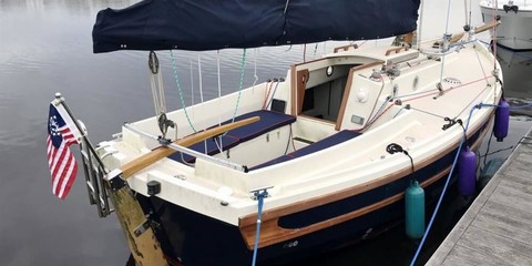 Cornish Crabbers 22 gaff rigged cutter