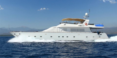 Custom 28m steel yacht