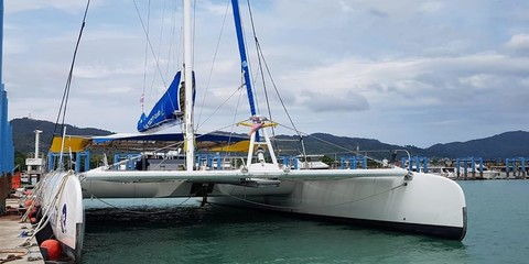 Fountaine pajot taiti 75 day charter boat