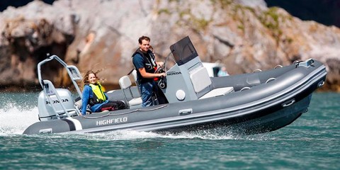 Highfield dl 590 aluminium rib - hypalon