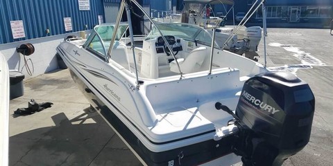 Hurricane 187 sun deck