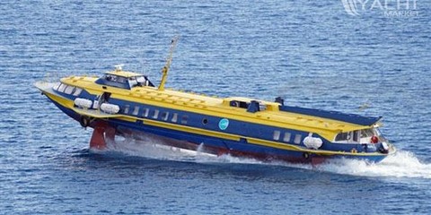 Hydrofoil cometa type
