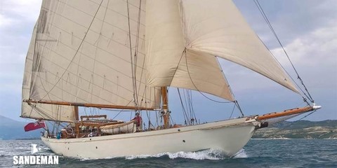 John thornycroft 80 ft bermudan ketch 1929