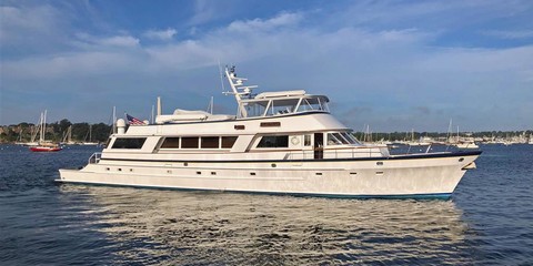 Palmer Johnson cockpit motor yacht