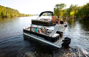 Premier Pontoons Boundary Waters 310 Sky Deck