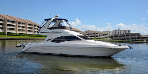 Sea ray 420 sedan bridge