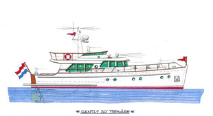 Serious Gently 50' Trawler