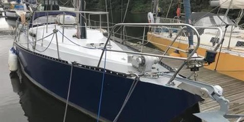 Van de stadt custom 32 steel yacht