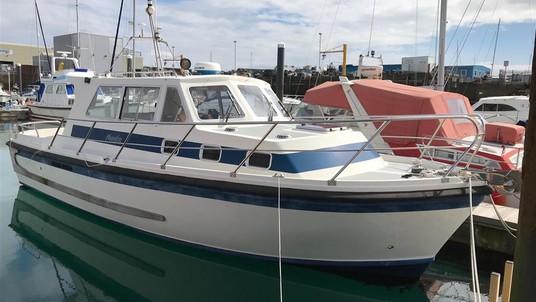 Aquastar ocean ranger 33 aft cockpit