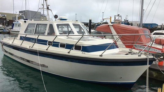 Aquastar ocean ranger 33 aft cockpit