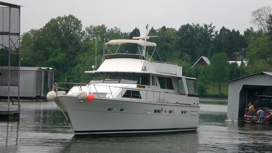 Trojan 54 deckhouse