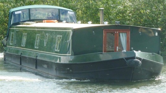 Wide beam narrowboat 65 x 12 hanbury monarch