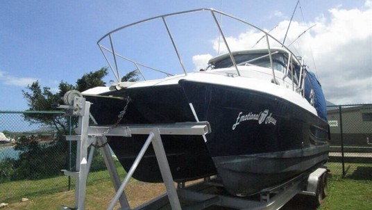 Glacier bay isle runner blue hull 2670