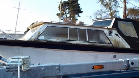 Dolphin cabin cruiser