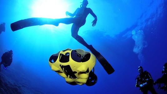 Ibubble autonomous underwater drone