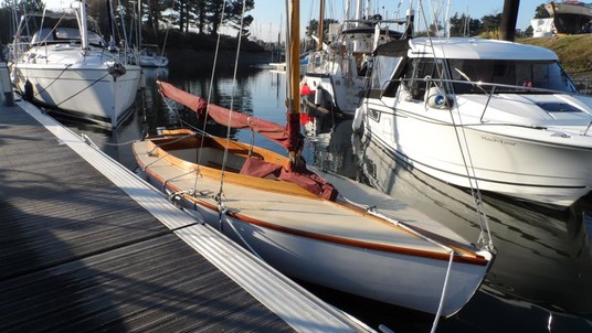 Hamble one design classic yacht