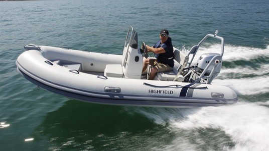 Highfield dl 420 aluminium rib