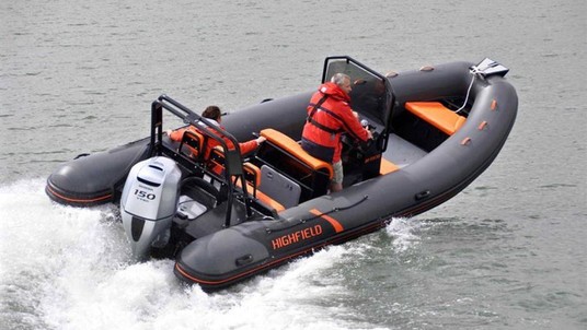 Highfield dl 640 aluminium rib - hypalon