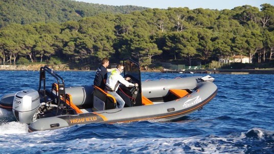 Highfield dl 640 aluminium rib - hypalon