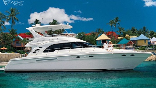 Sea ray 56 sedan bridge