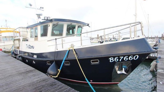 Dutch dutch steel trawler