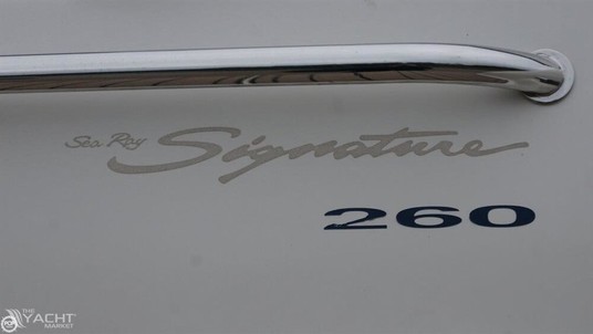 Sea ray 260 bow rider select