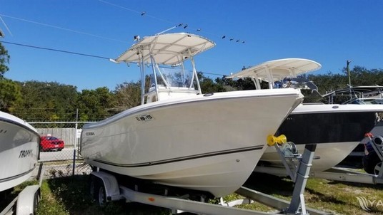 Cobia 217 center console
