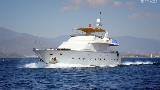 Custom 28m steel yacht