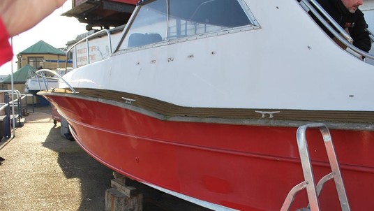 Don shead custom powerboat