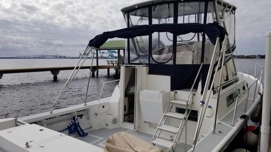 Albin Marine 35 command bridge
