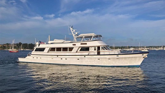 Palmer Johnson cockpit motor yacht