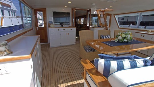 Palmer Johnson cockpit motor yacht
