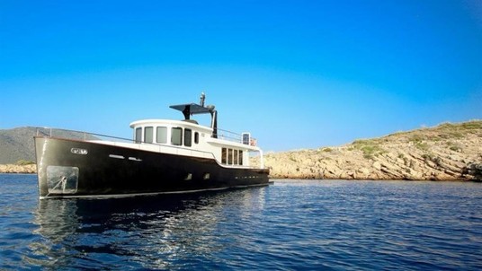 Custom steel trawler