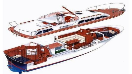 Swordsman 40 aft cabin