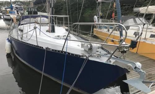 Van de stadt custom 32 steel yacht