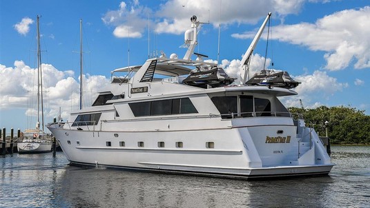 Broward 80 pilot house